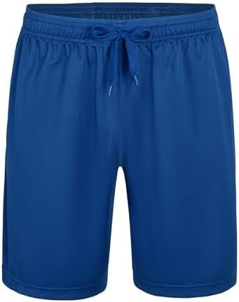 Mens Athletic Shorts Quick Dry Elastic Waistband Active Golf Running Shorts