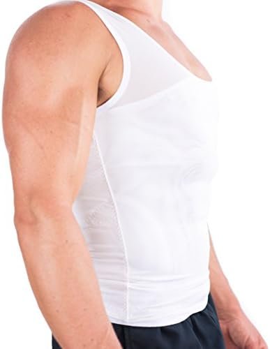 Apparel Original Men's Chest Compression Shirt to Hide Gynecomastia Moobs Shapewear